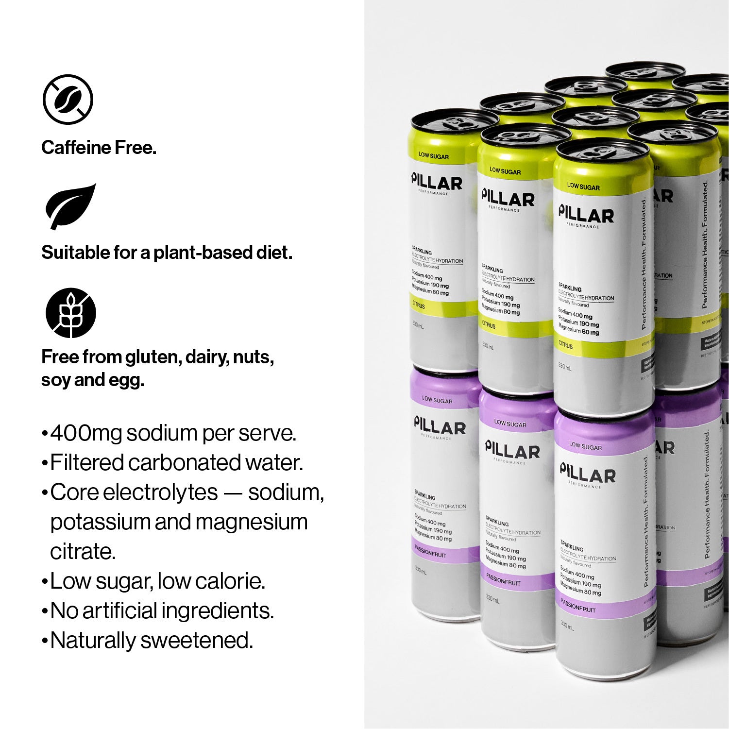 SPARKLING ELECTROLYTE HYDRATION