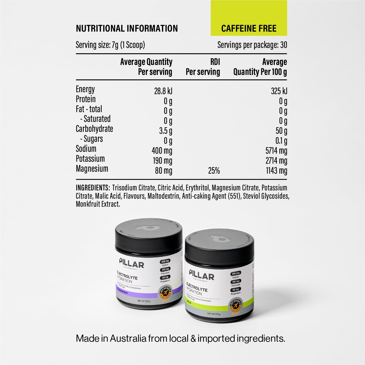 ELECTROLYTE HYDRATION