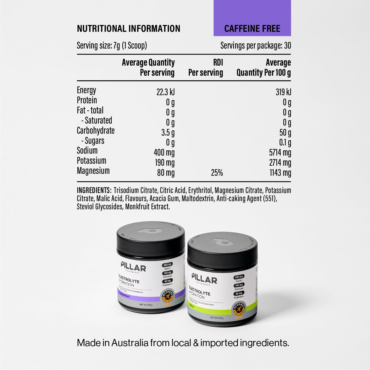 ELECTROLYTE HYDRATION