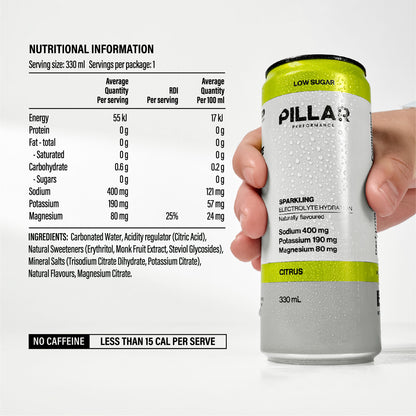 SPARKLING ELECTROLYTE HYDRATION