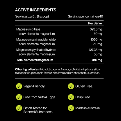 TRIPLE MAGNESIUM - SINGLE SERVE SACHETS