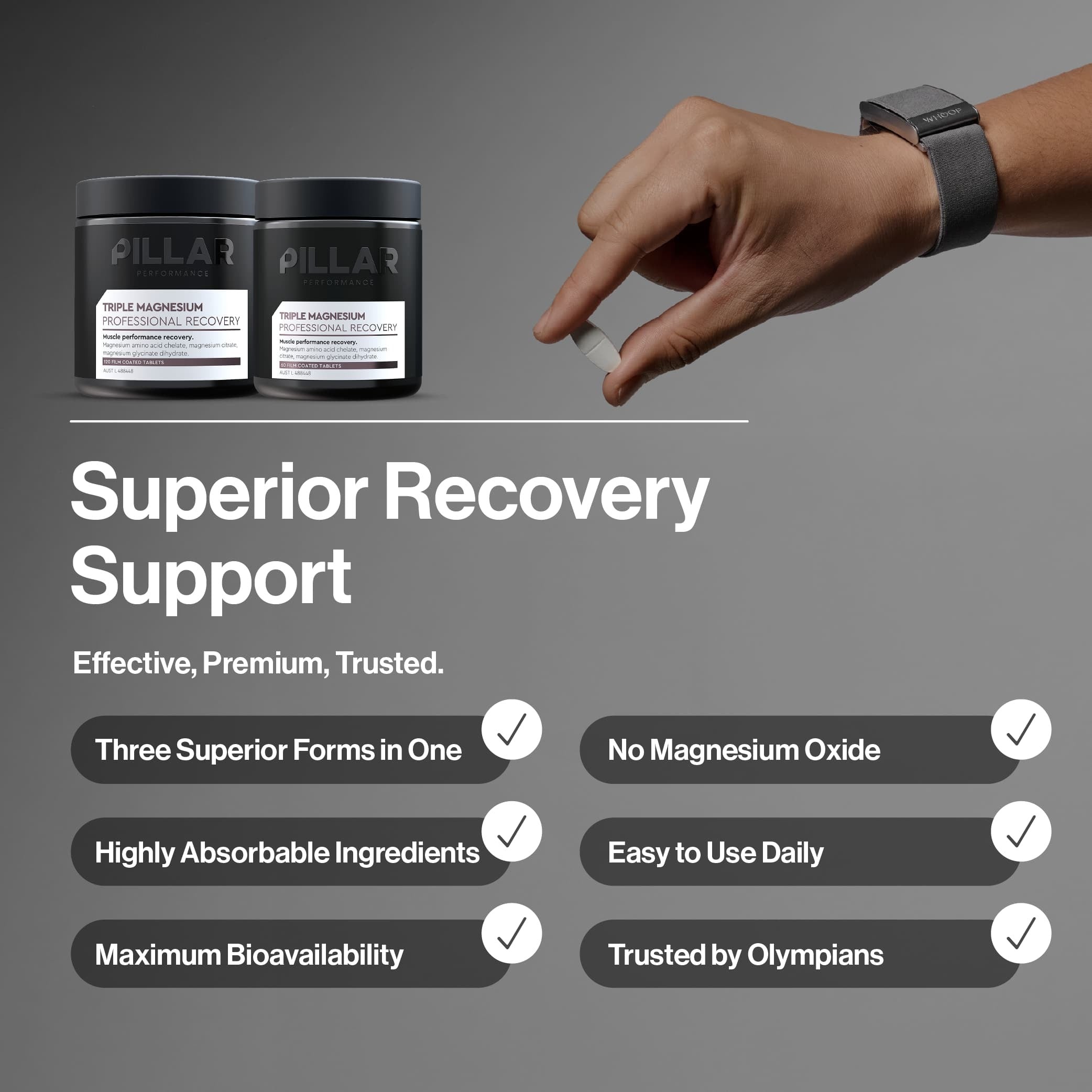 NEW - TRIPLE MAGNESIUM TABLETS